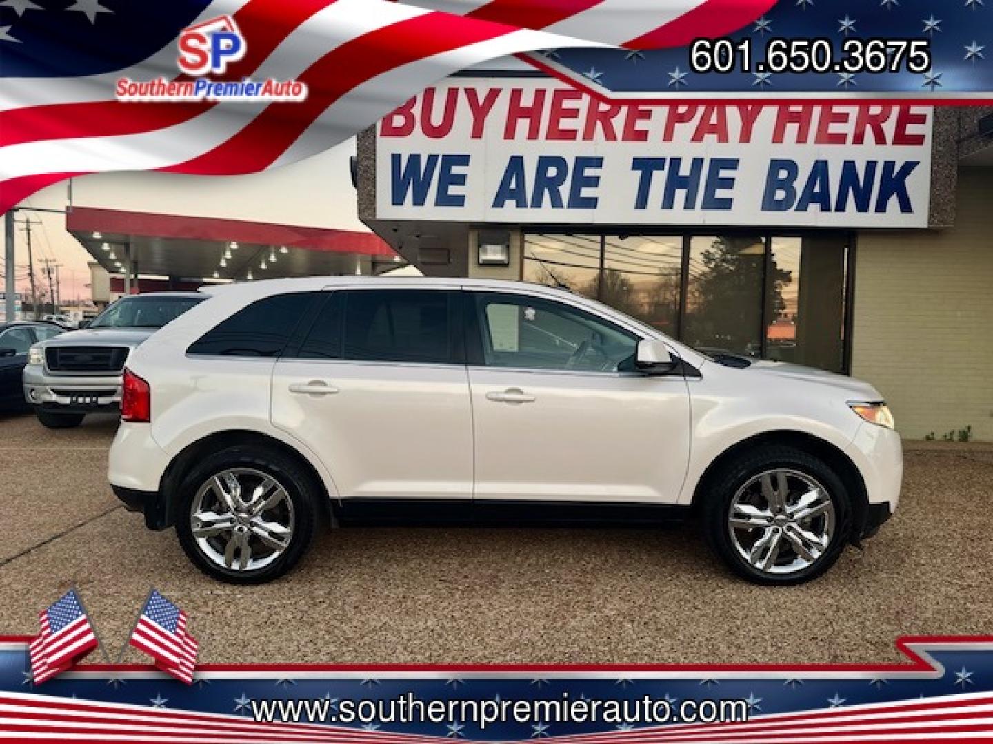 2011 WHITE FORD EDGE LIMITED (2FMDK3KC1BB) , located at 922 W. Beacon St., Philadelphia, MS, 39350, (601) 650-3675, 32.770447, -89.127151 - Photo#6